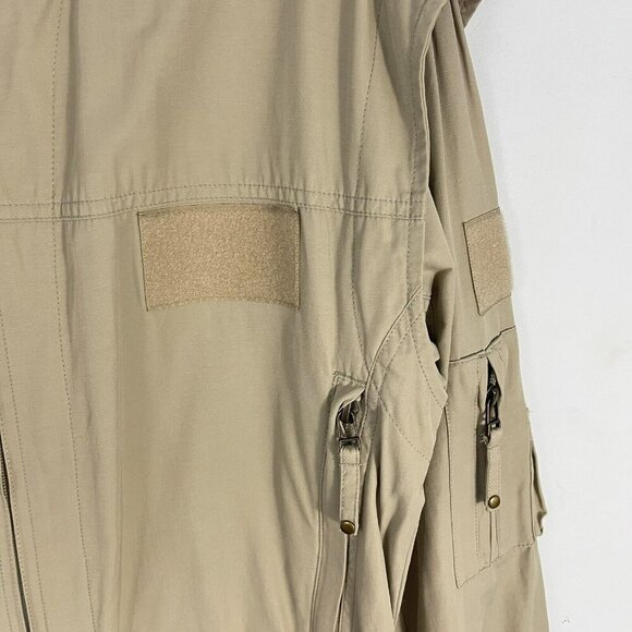 Pro Flight Suits by John Douglas Aviator Wear Beige Pilots Jumpsuit Small - Picture 4 of 16